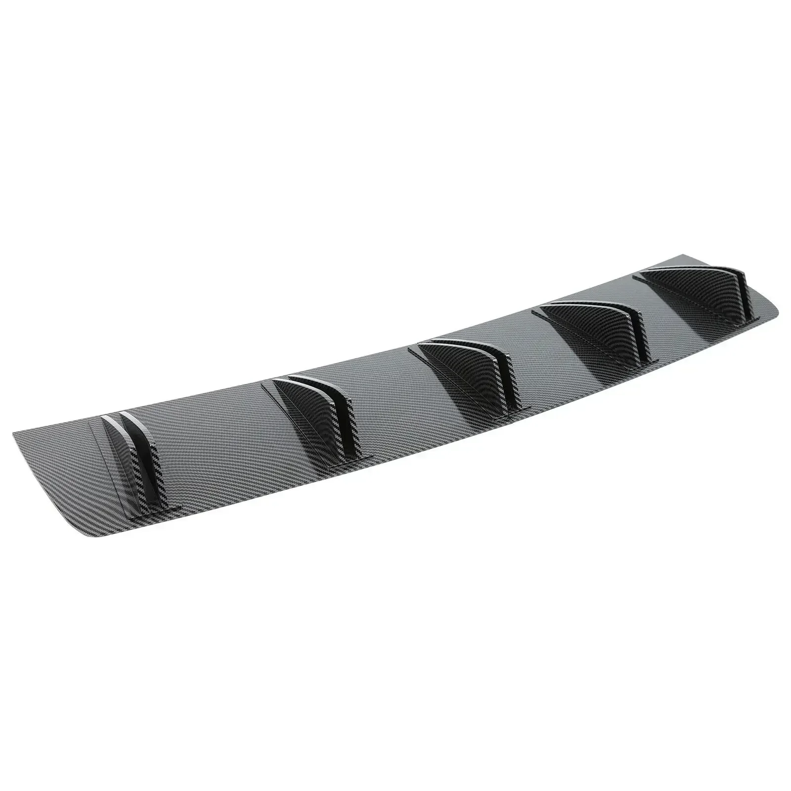Rear Bumper Diffuser Lip Shark Fin Spoiler Kit Gloss Black For KIA Forte Optima Rear Bumper Diffuser Lip Shark Fin Spoiler Kit Gloss Black For KIA Forte Optima