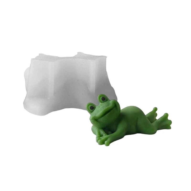 Silicone Frogs Molds 3D Frogs Flexible Molds Crafting Molds Suitable for Unique Aesthetic Home Decors and Present