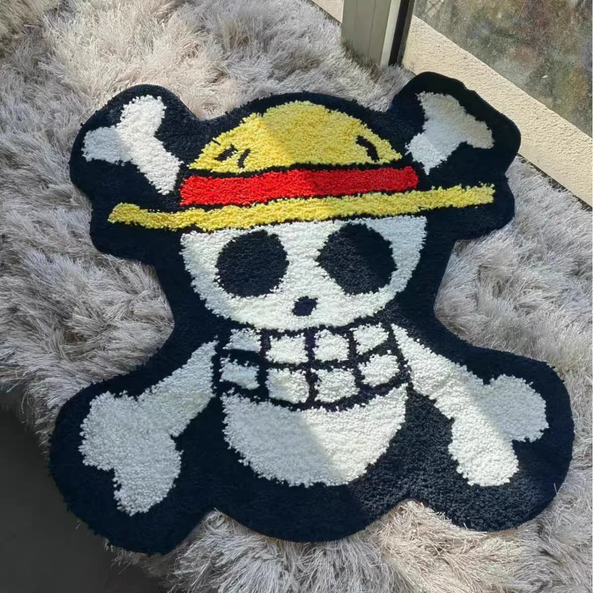 

Цельный плюшевый напольный коврик в стиле аниме Y2K, милый мультяшный впитывающий нескользящий коврик для двери, украшение для спальни, домашняя одежда, мебель, подарок