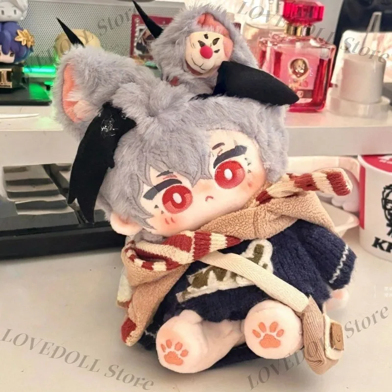 

20cm Game Arknights Logos Kawaii Cosplay Cotton Doll Body Ears Cartoon Anime DIY Change Suit Soft Plushies Toy Figures Fans Gift