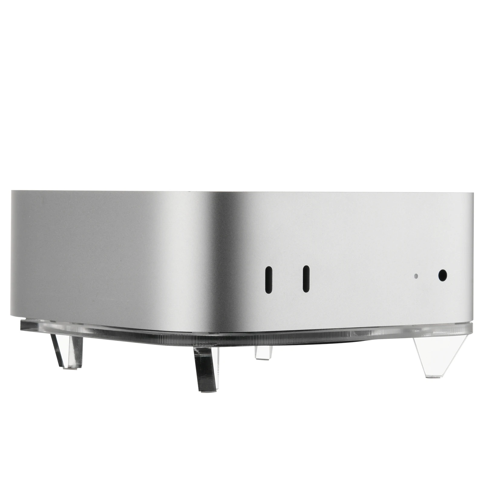 

Non-Slip ​Base Bracket for Mac Mini M4 2024 Acrylic Transparent Desktop Docking Station Base