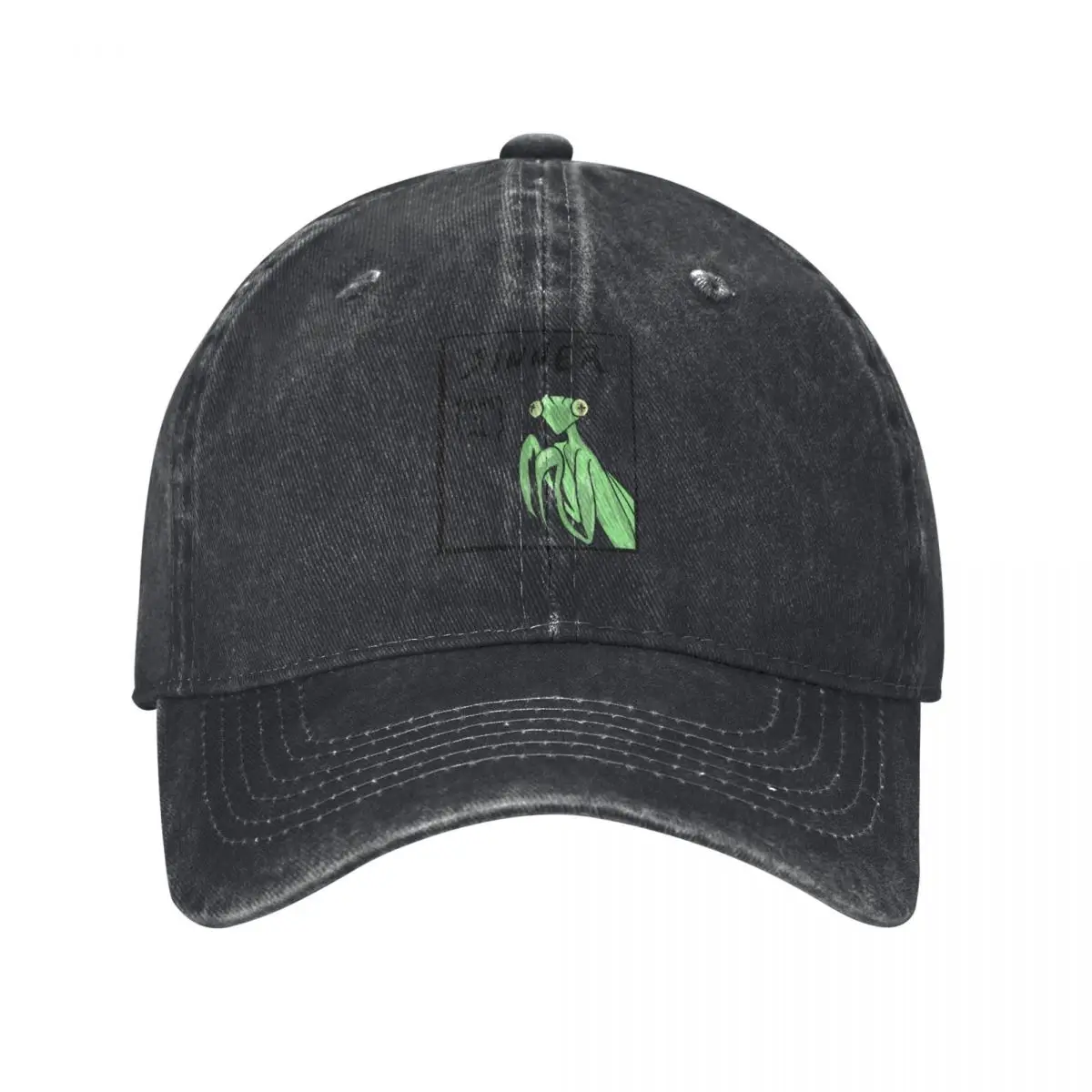 SINNER{PRAY 4 ME} MANTIS Baseball Cap black tea Hat Wild Ball Hat Mens Tennis Women's