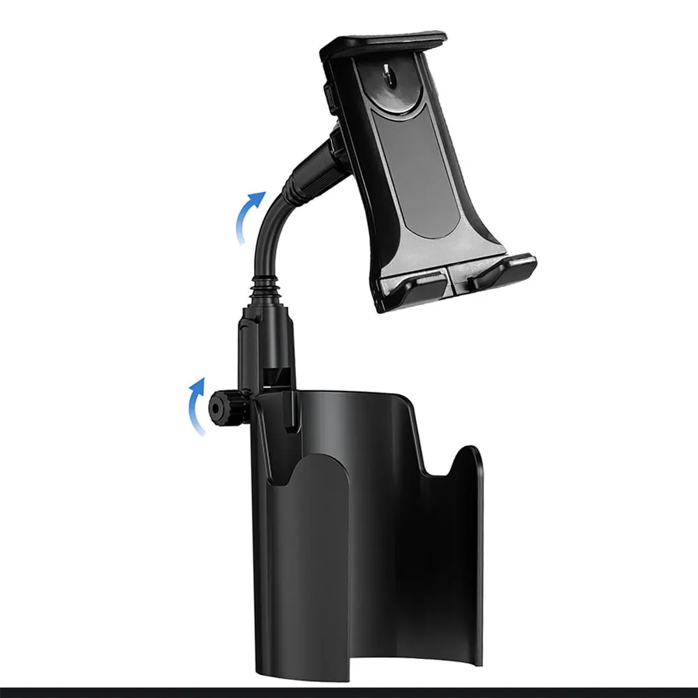 

Car Cup Holder Tablet Mount Pad Cup Holder Car Mount with Adjustable Arm for Tablet iPhone 3-12in iPad Pro Air Mini