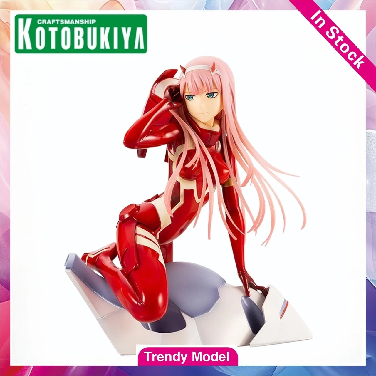 

В наличии: Фигурка KOTOBUKIYA Darling in The FranXX Zero Two, масштаб 1/7, модель, игрушка, подарок, коллекционный предмет, украшение.