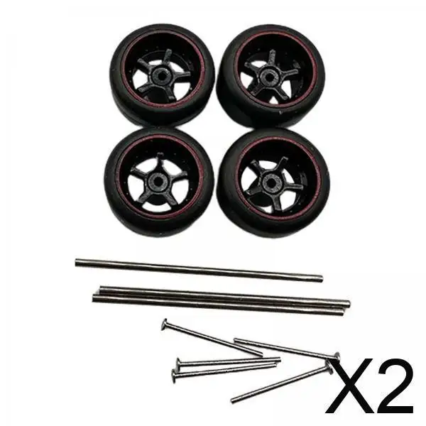 

Комплект износостойких колес и шин из сплава для радиоуправляемых машин масштаба 1/64, запасные части для радиоуправляемых грузовиков