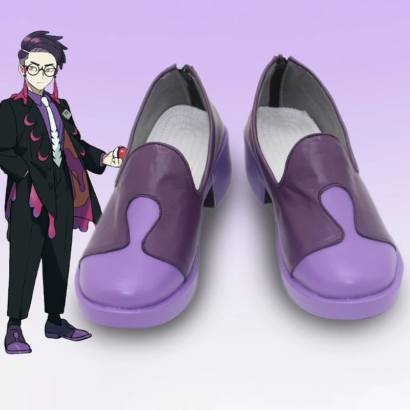 Corbeau Cosplay Shoes Game ZA Role Play Artificial Leather Boots For Men