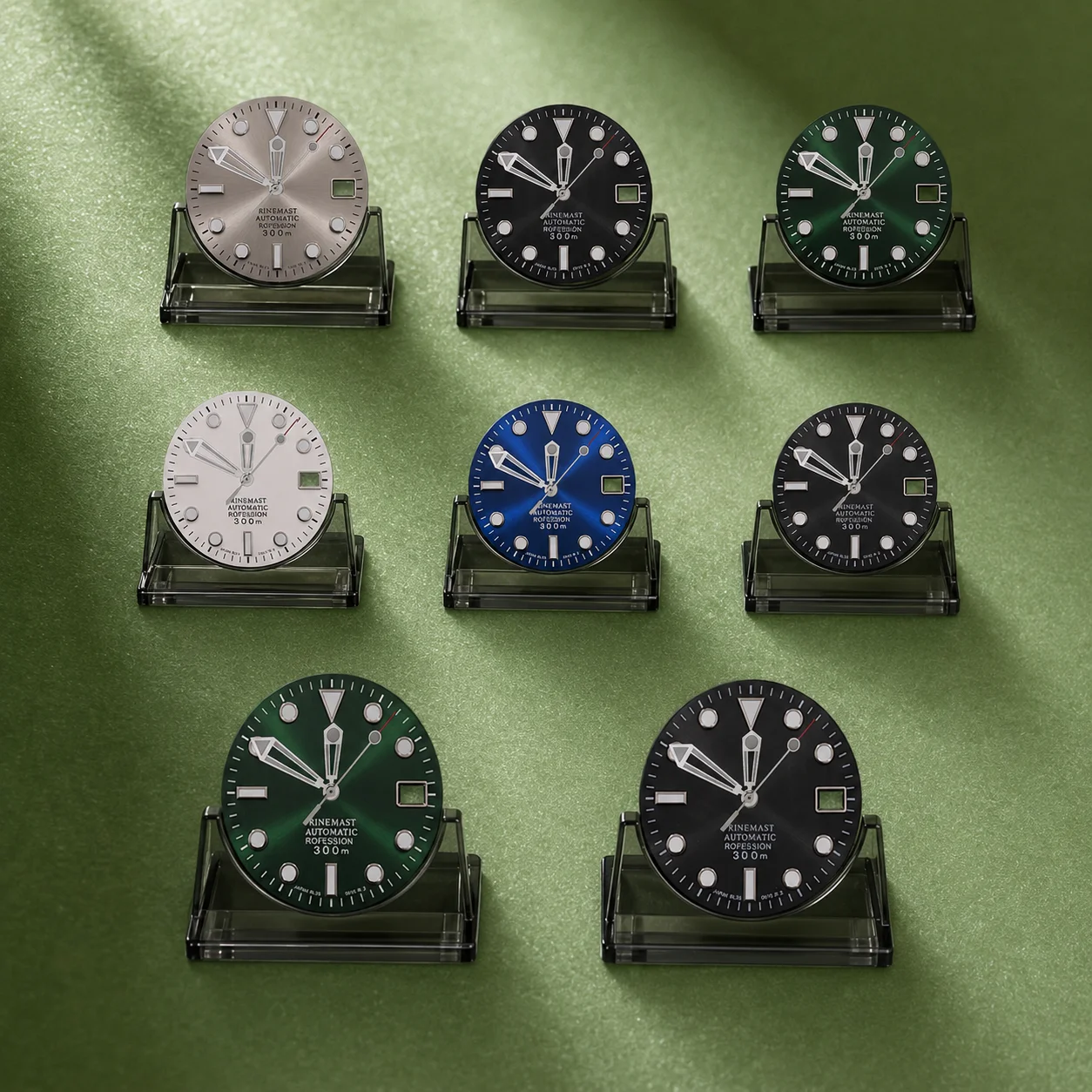 285mm-s-logo-sub-sunburst-dial-nh35-nh36-movement-blue-luminous-watch-modification-accessories-repair-parts
