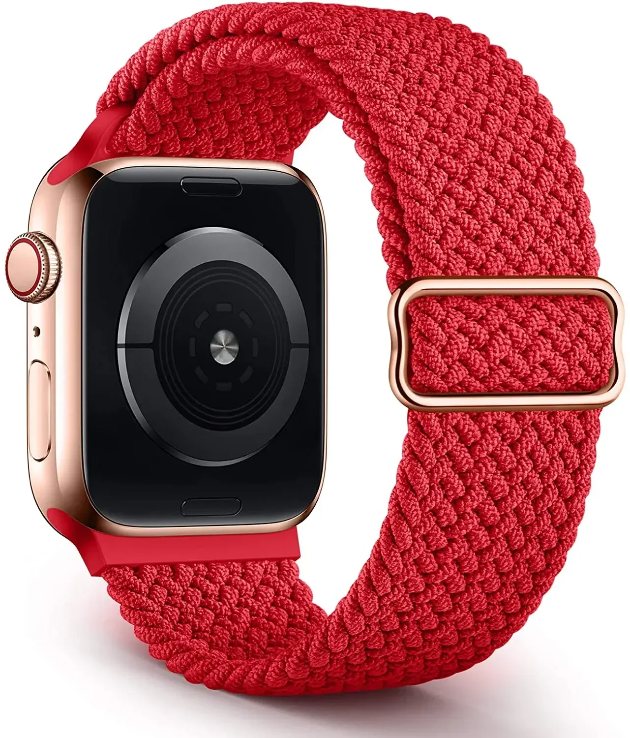 Nylon Strap for Apple Watch Band Ultra 2 49mm 46mm 42mm 44mm 40 41mm Braided Adjustable Bracelet IWatch Series 10 9 8 7 6 SE 5 4
