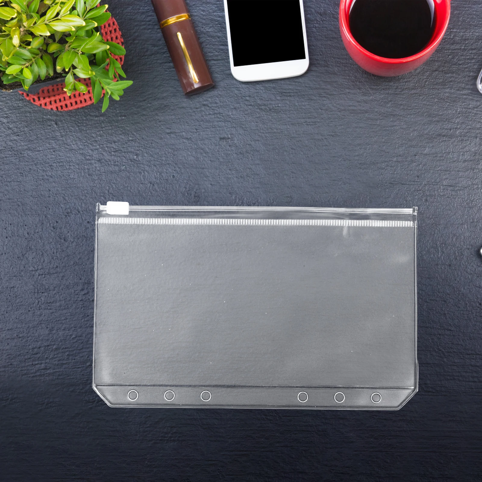 

12pcs A6 Binder Pockets Zipper Budget Inserts Multi-Use Reusable Binder Accessories Budget Book Pockets File Folder Inserts For