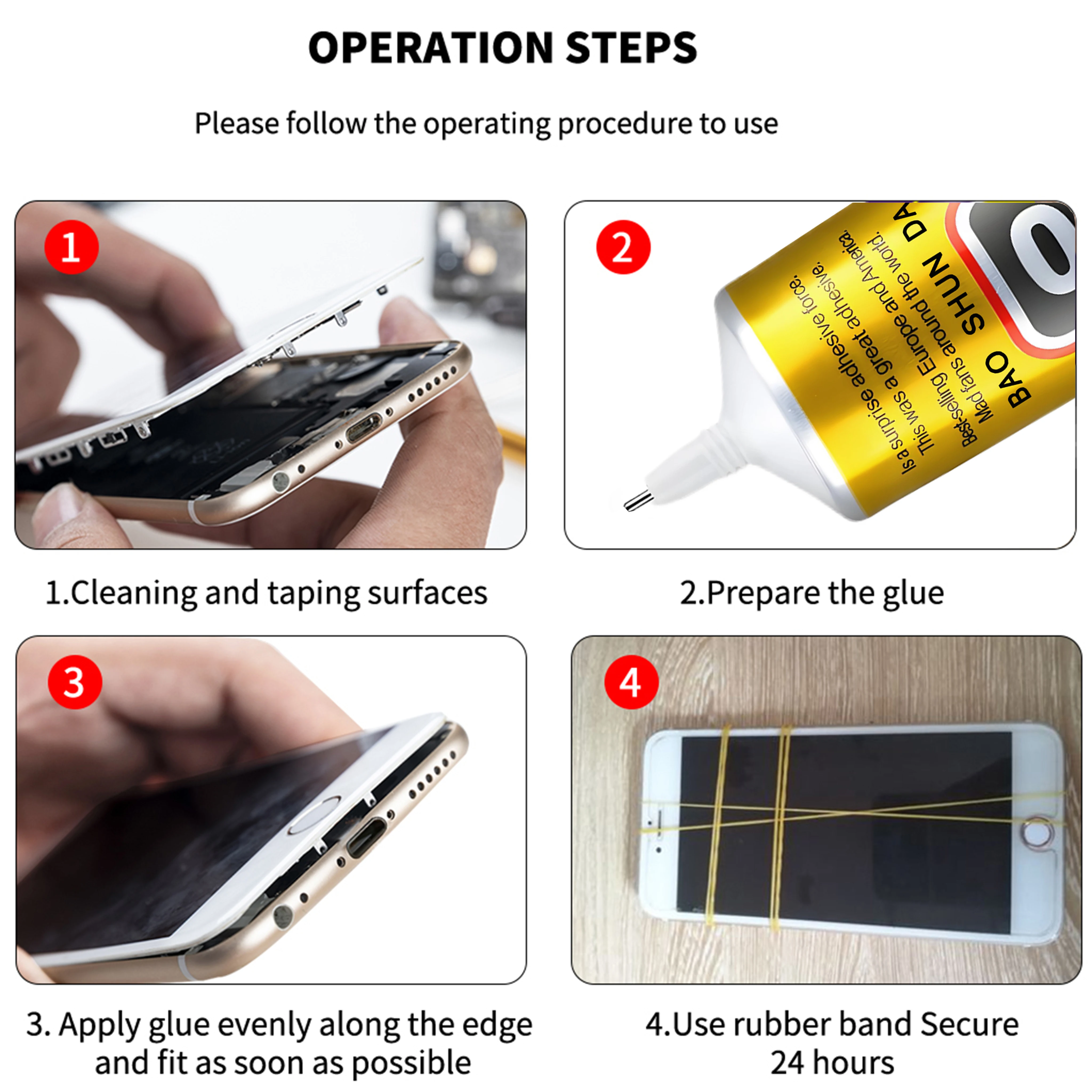 110ML T-7000 الهاتف المحمول شاشة تعمل باللمس الهاتف الغراء قوي shose DIY إصلاح الزجاج المكونات الإلكترونية نقطة الغراء الكريستال الملابس المنسوجات شعار بقعة الأقمشة الجلدية لاصقة. #3