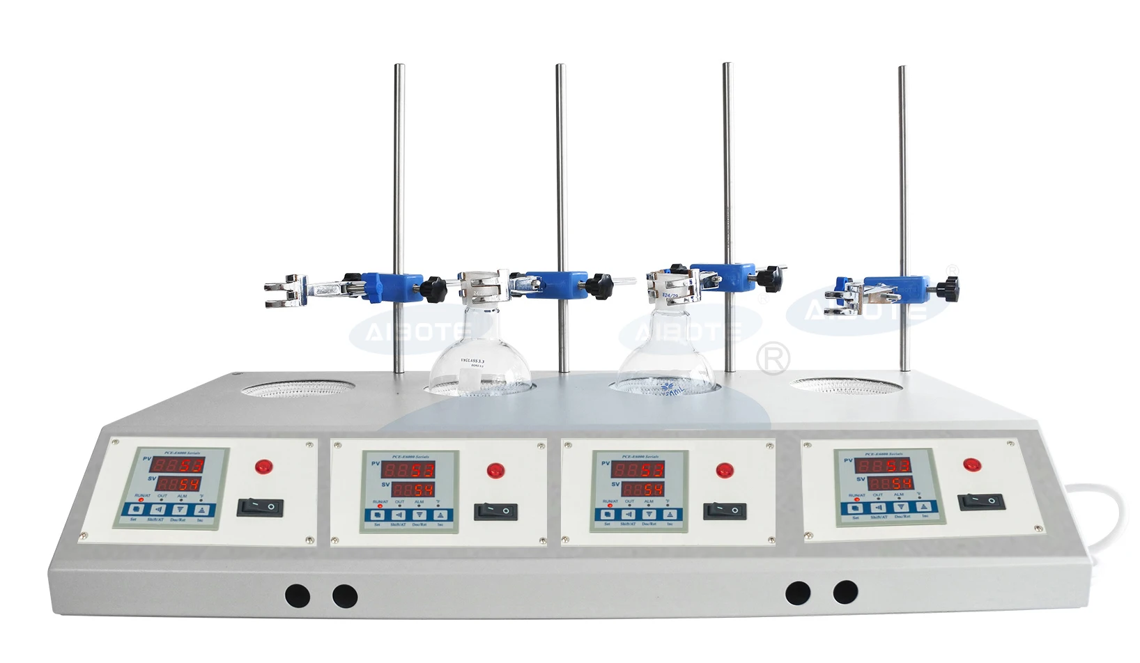 Professional Designed Laboratory Equipment 4-rows Electronic Heating Mantle