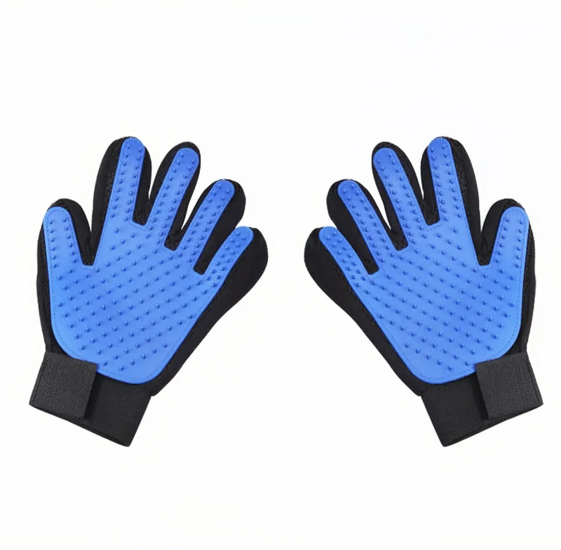 

Silicone Pet Hair Removal Gloves Five-Finger Dog Cat Grooming Brush for Gentle Shedding Bathing