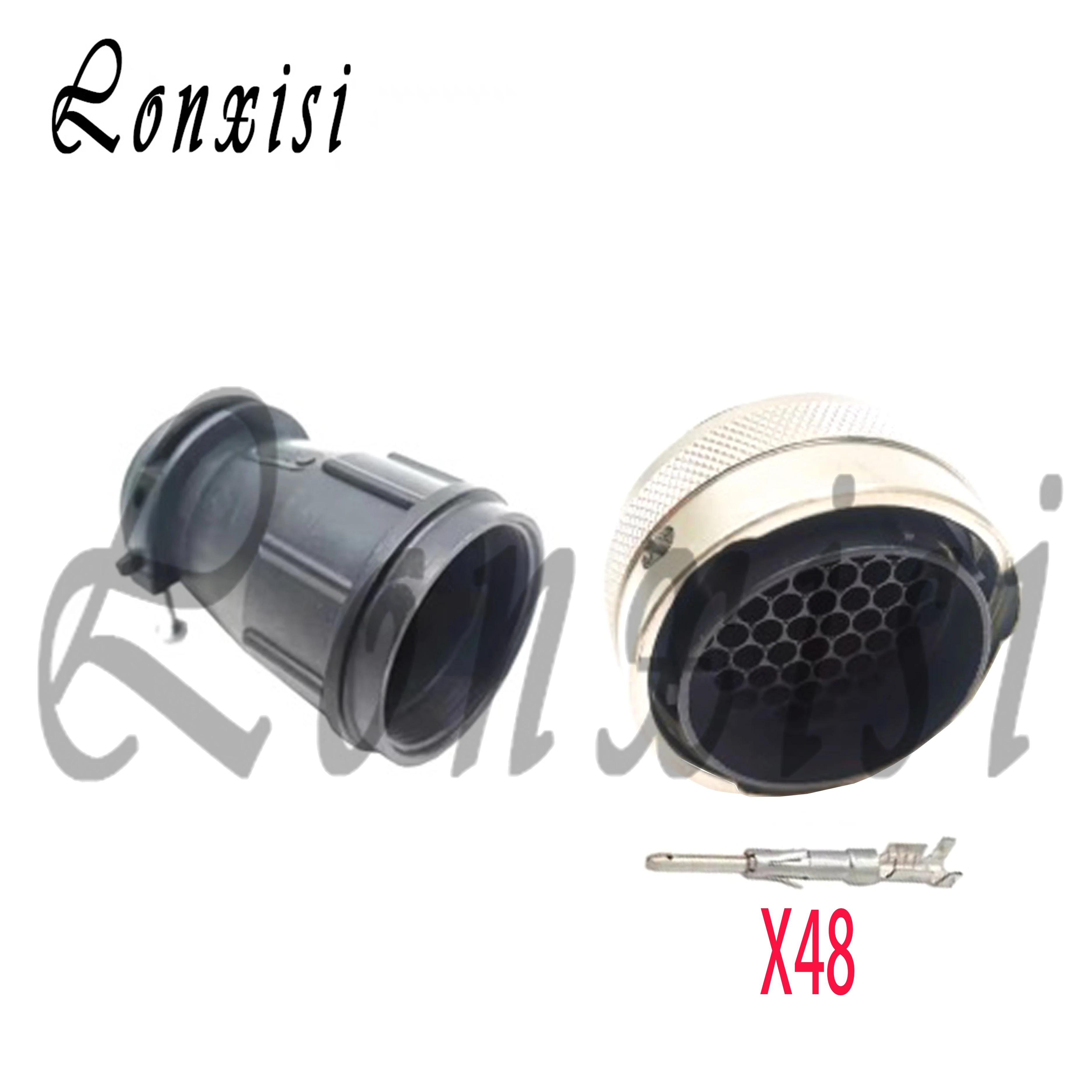 48 Pin UTG62448P UTG24AC Original Product SOURIAU BURNDY Male Plug Core Circular Connector Plug With Tail Clip