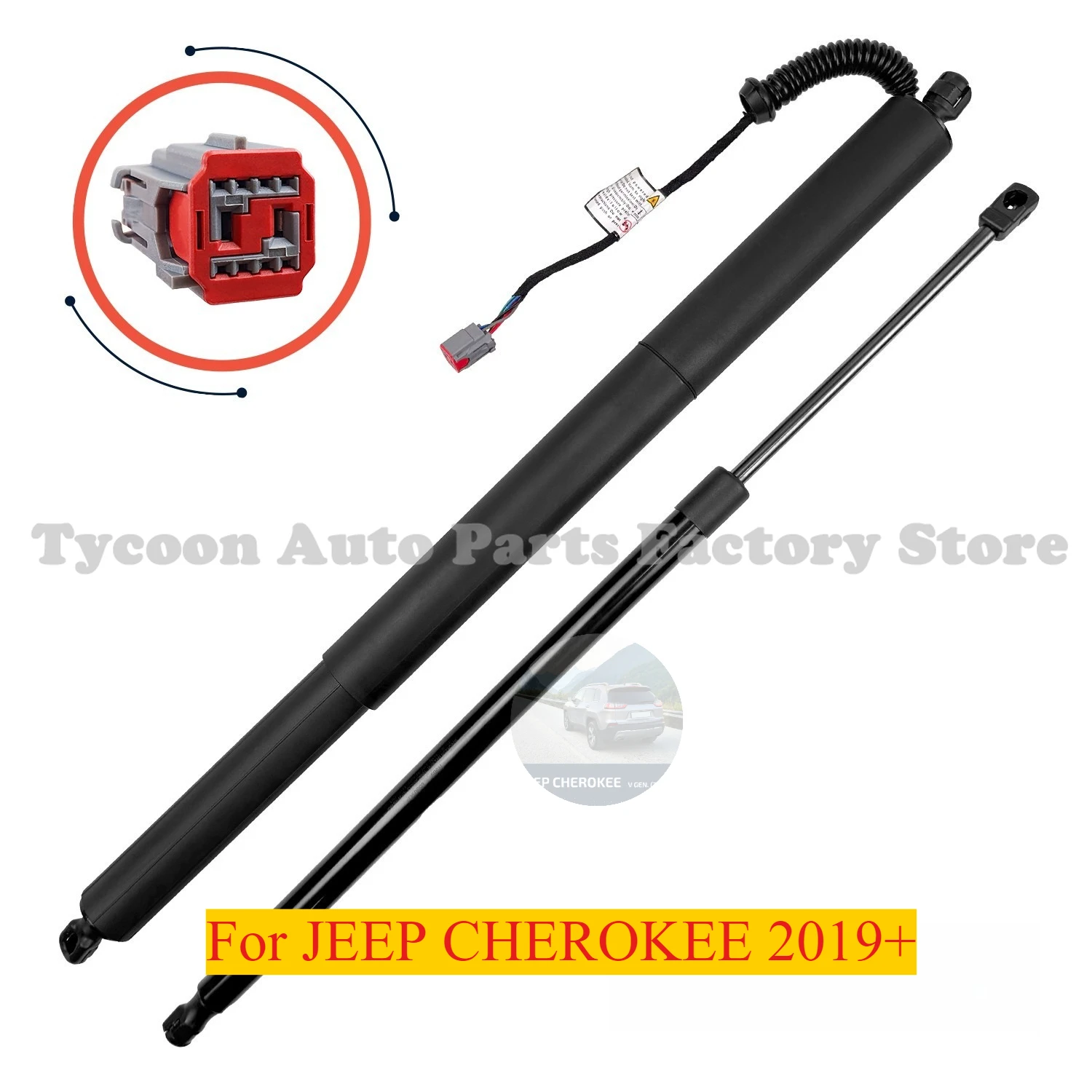 

Electric Tailgate Strut Actuators Set For JEEP CHEROKEE 2019+ Left Right 68289846AB 68103066AB