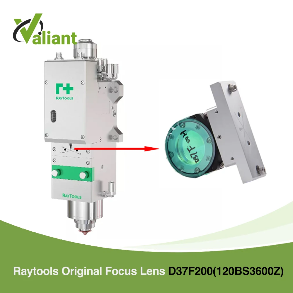 Original Raytools BM06K/BS06K Fiber Laser Focus Lens D37 F200 120BS3600Z YO.TJZ01.0080 Assembly for Raytools Laser Cutting Head