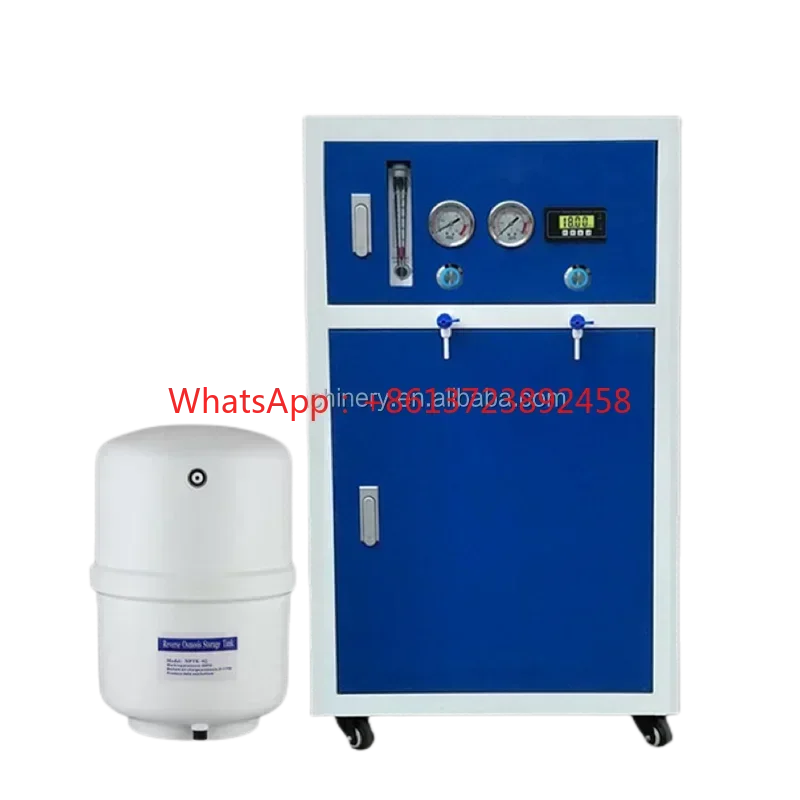 Water Demineralization Machine Deionizer Unit Ultra High Purity Water System RO+ Ion Exchange System