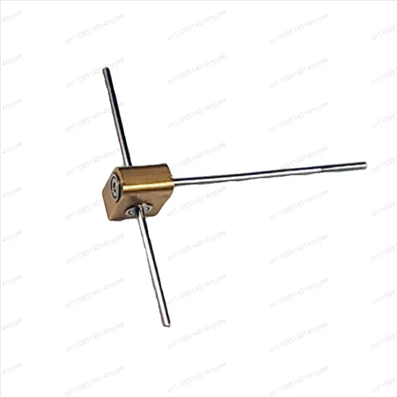 ABZS 0.2M Micro Worm Gear Turbine 90° Transmission Box 12-Times Reduction Mechanism Gearbox DIY Car Model