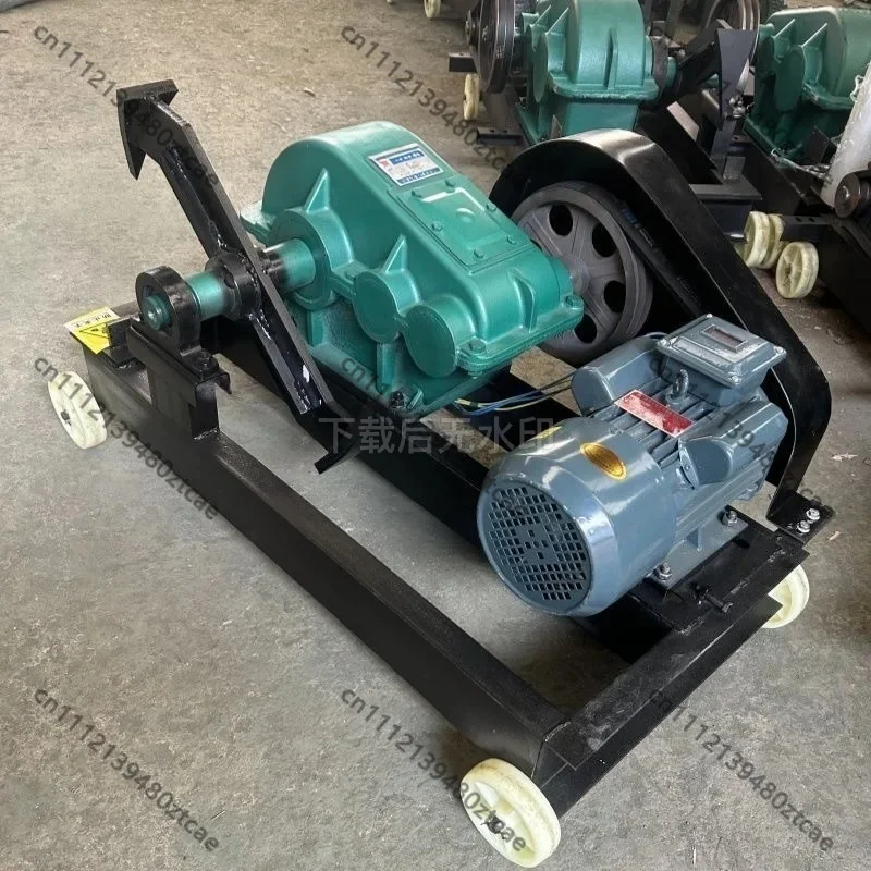 Household Electric Wood Splitter, Hydraulic Firewood Cutter, Automatic Log Splitting Tool for Rural Use