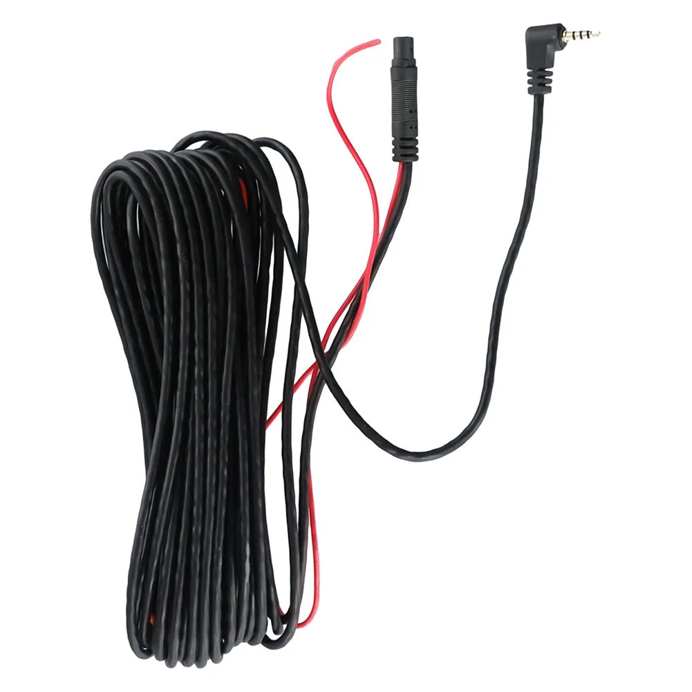 Car DVR Backup Rear View Camera 2.5mm Extension Cable 12V 5 Pin Driving Recorder Rear View Extension Cable