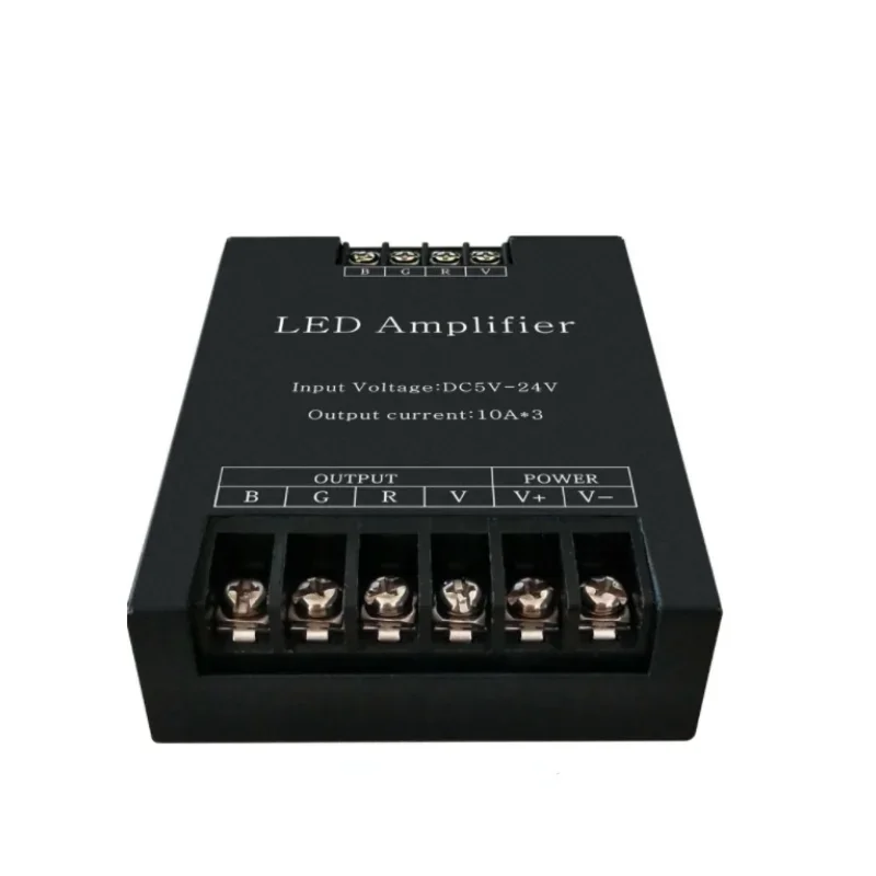 Led RGB مكبر للصوت تحكم 5 فولت 12 فولت 24 فولت 30A مكرر إشارة 360 واط ل 3528 5730 5050 RGB Led قطاع