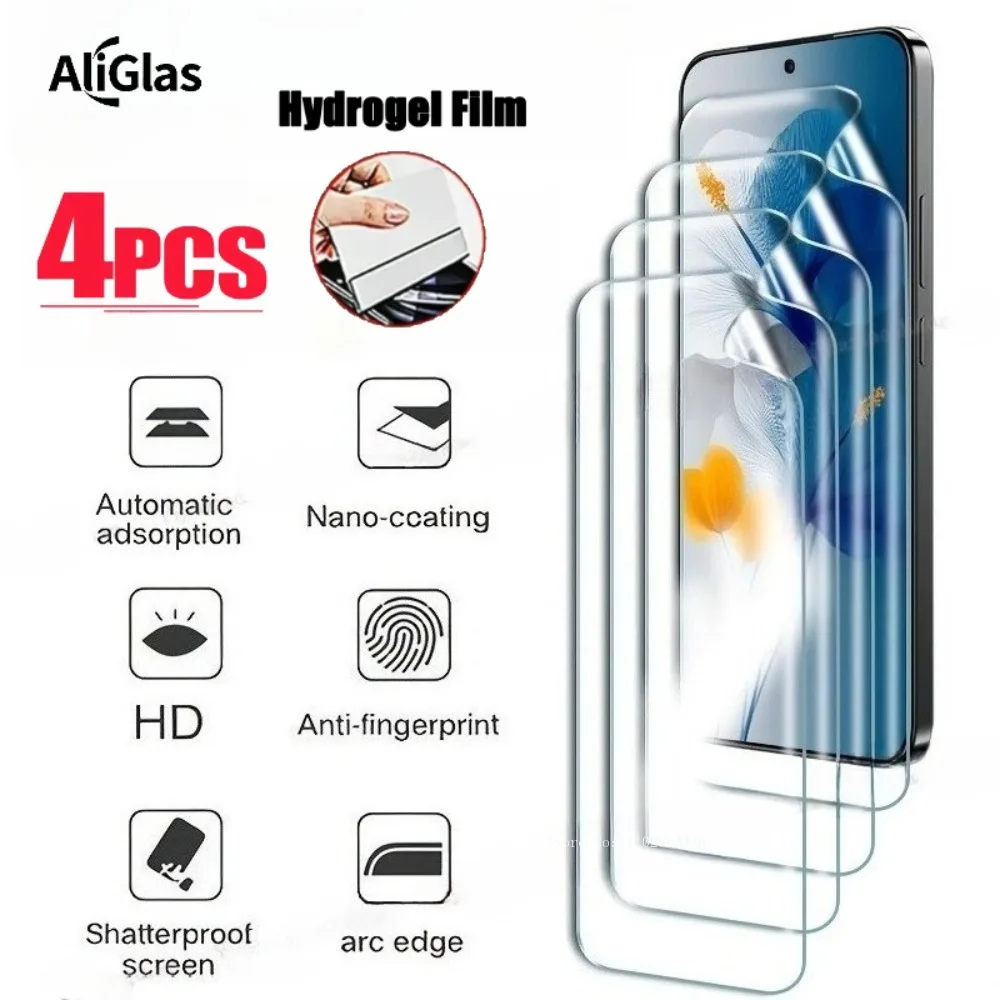 

4 шт. гидрогелевая пленка с полным покрытием HD для Motorola G Power 2026 G Play 2025 Защитная пленка для экрана Motorola G 2026 G5G 2025 не стекло