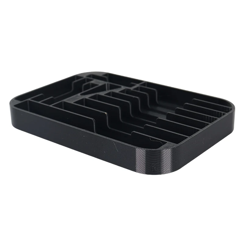1pc Drill Bit Storage Case Multi-Specification Holder Workshop Desktop Drawer Organizer Garage Tool Organizer Storage Box