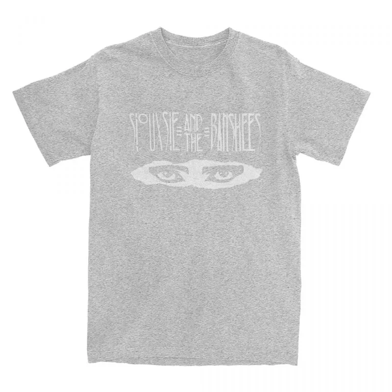 Siouxsie and Banshees الشرير الموسيقى ميرش قميص الرجال النساء الرعب القوطي 80s كول تي شيرت س الرقبة قصيرة الأكمام جديد وصول القماش الصيف #4