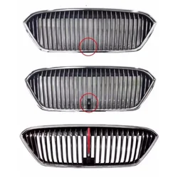 Grill for Hongqi H5 18-22 modified Hood light grill light Car Front Bumper Grill Mask Radiator Car Accessories