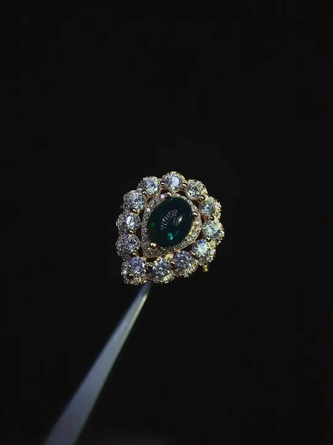 

Super Best Quality New Arrival Natural and Real Natural Real Pink Opal Ring 925 Sterling Silver Ring for Women Wedding Ring