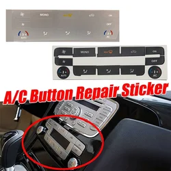 For Ford Mondeo S-Max Car Center Console Air Conditioner Climate AC Switch Button Repair Decal Sticker