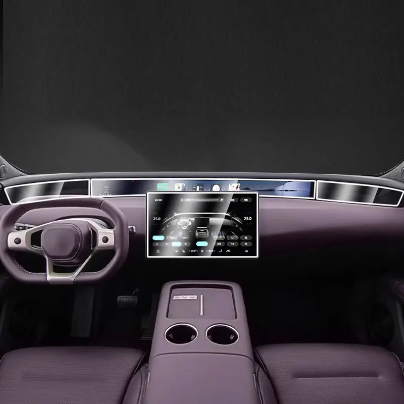 

Защитная пленка из ТПУ для экрана AVATR 07 2024 2025, автомобильная навигационная пленка для экрана, коробка передач, защитные аксессуары против царапин