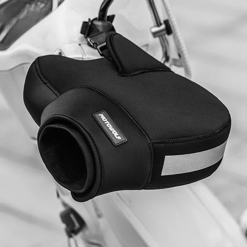 

Wind Rainproof Handlebar Gloves Winter Warm Cycling Mittens Waterproof Mountain Road Bike Bar Gloves Bicycle Acessories