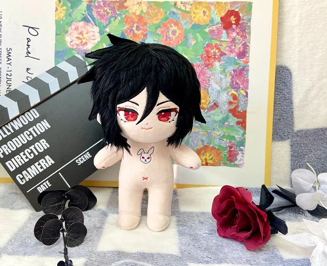 Anime Demon Devil Noble Master peluche 20cm muñeco de peluche cuerpo ropa esqueleto regalo KM Mar