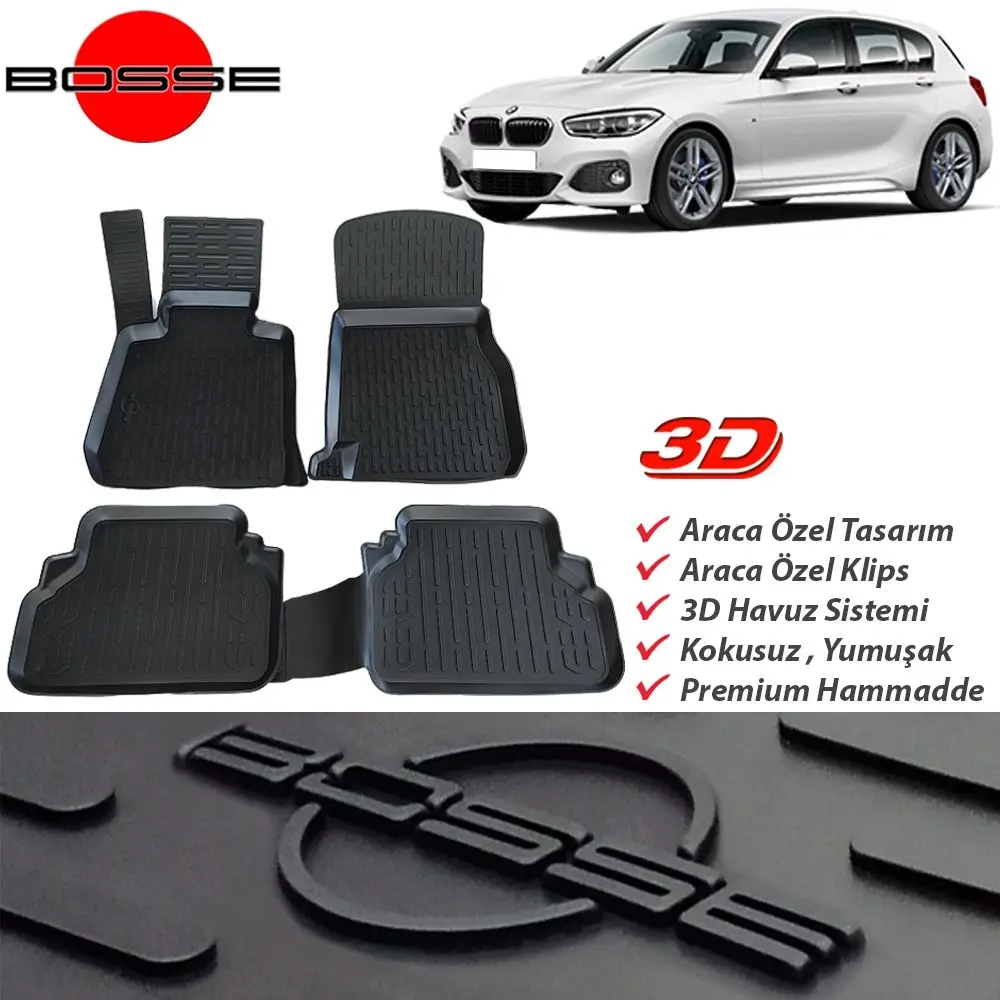 For Bmw 1 Series F20 / F21 Mat 3D Pool 2011 2019 BOSSE