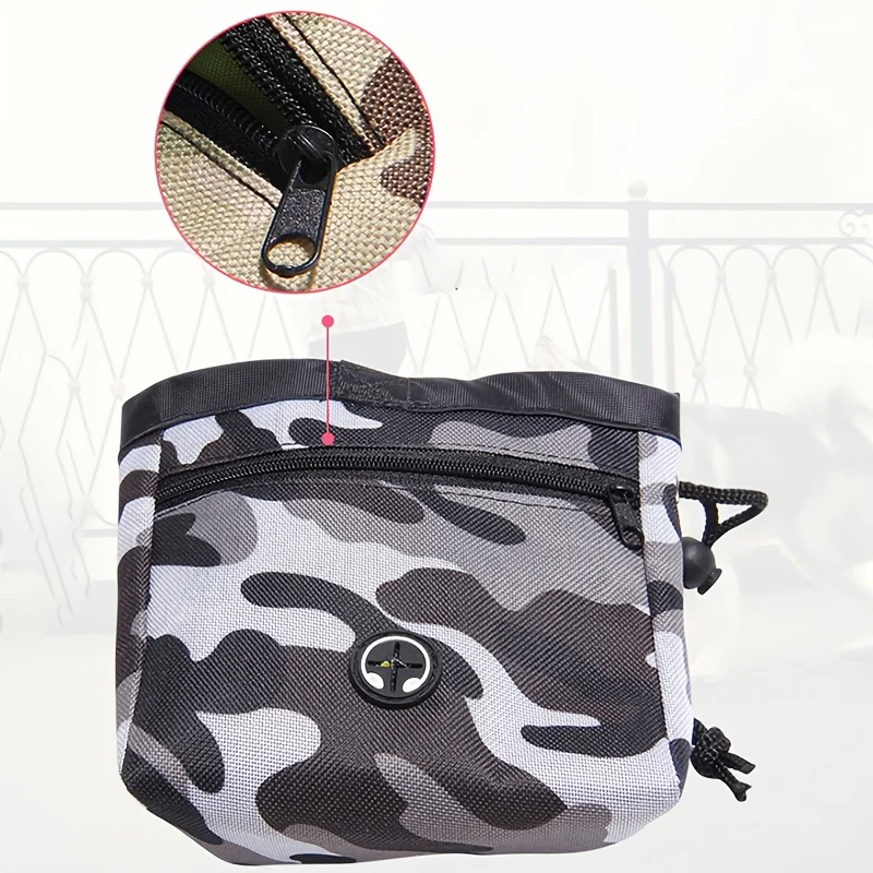 Portable Pet Dog Training Waist Bag Large Capacity Puppy Reward Bags Outdoor Feed Storage Pouch Snack Waist Bag view 4