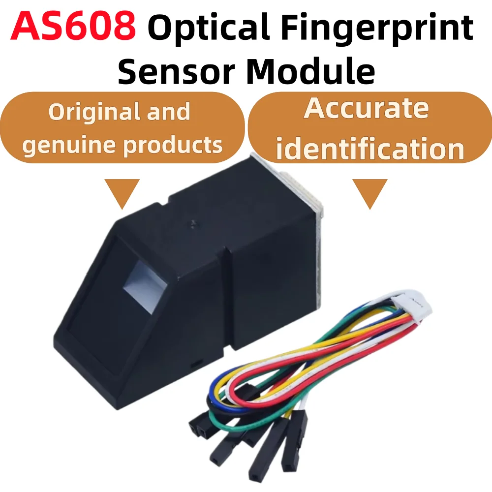 as608-modulo-sensor-leitor-de-impressao-digital-modulo-optico-impressao-digital-para-arduino-fechaduras-interface-comunicacao-serial