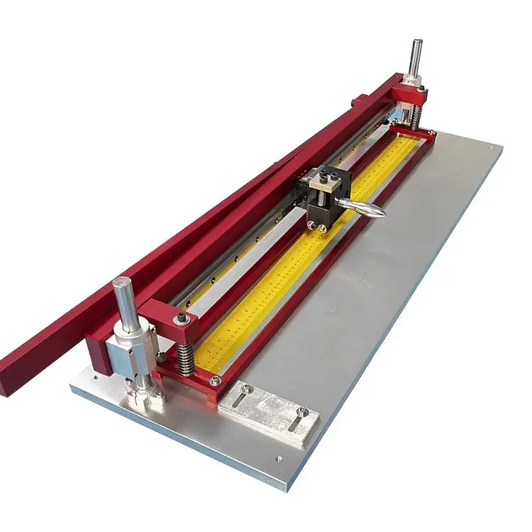 Cardboard V Slots Grooving Machine for Hardbox and Hardcover Making with Less Quantity