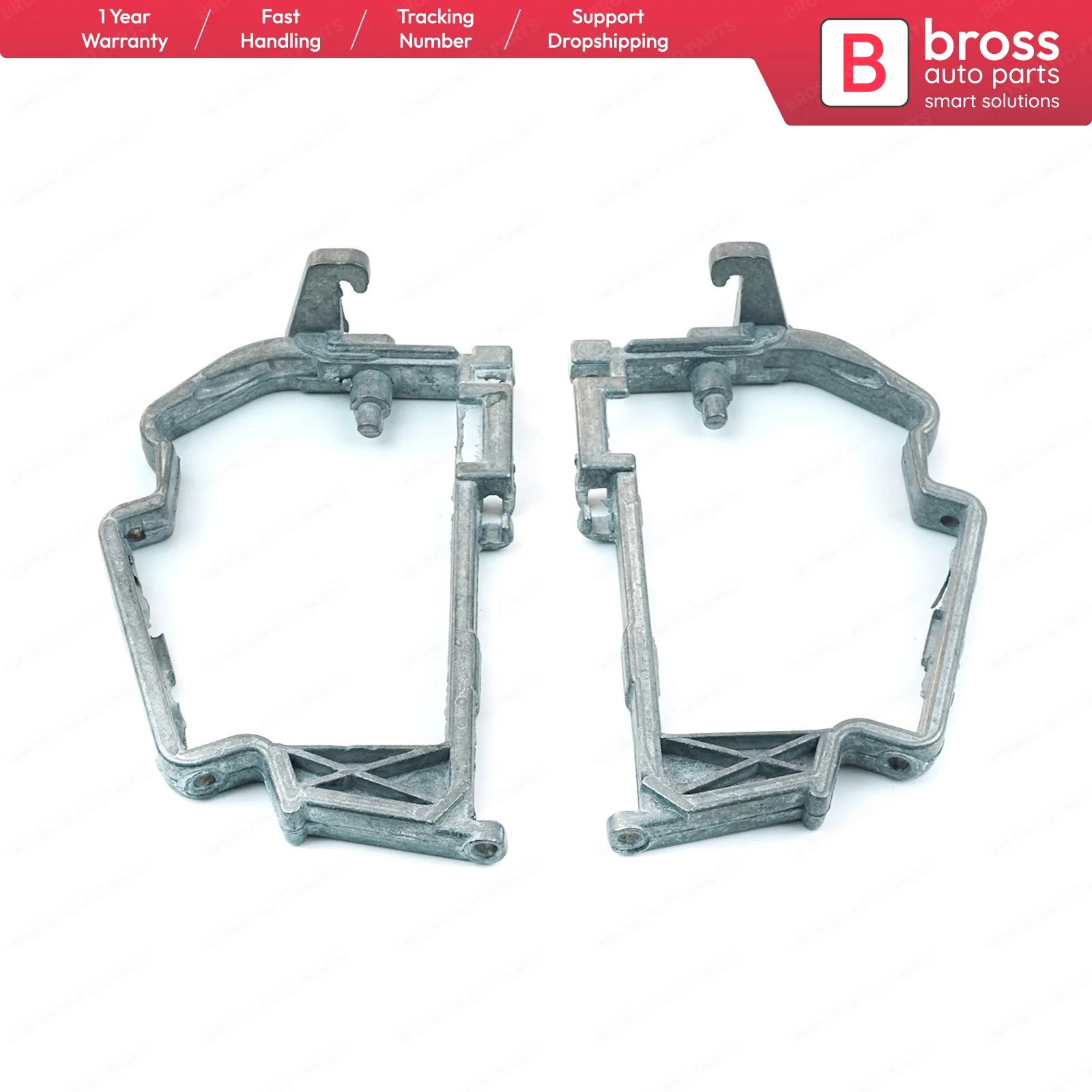 BDP502FBA Power Folding Side Mirror Glass Support Metal Frame Hook Brackets Left Right for Mercedes Shipping From France