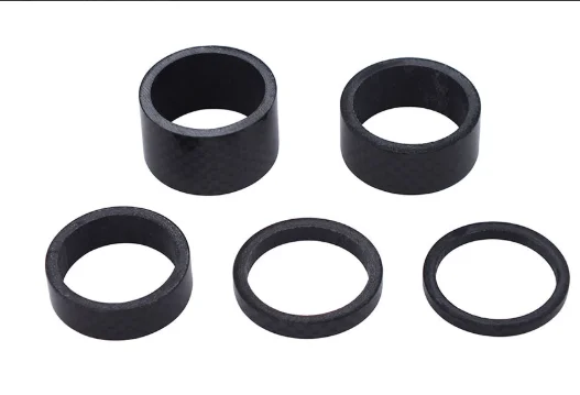 

Bicycle Washer Front Fork Bowl Set/Stem Carbon