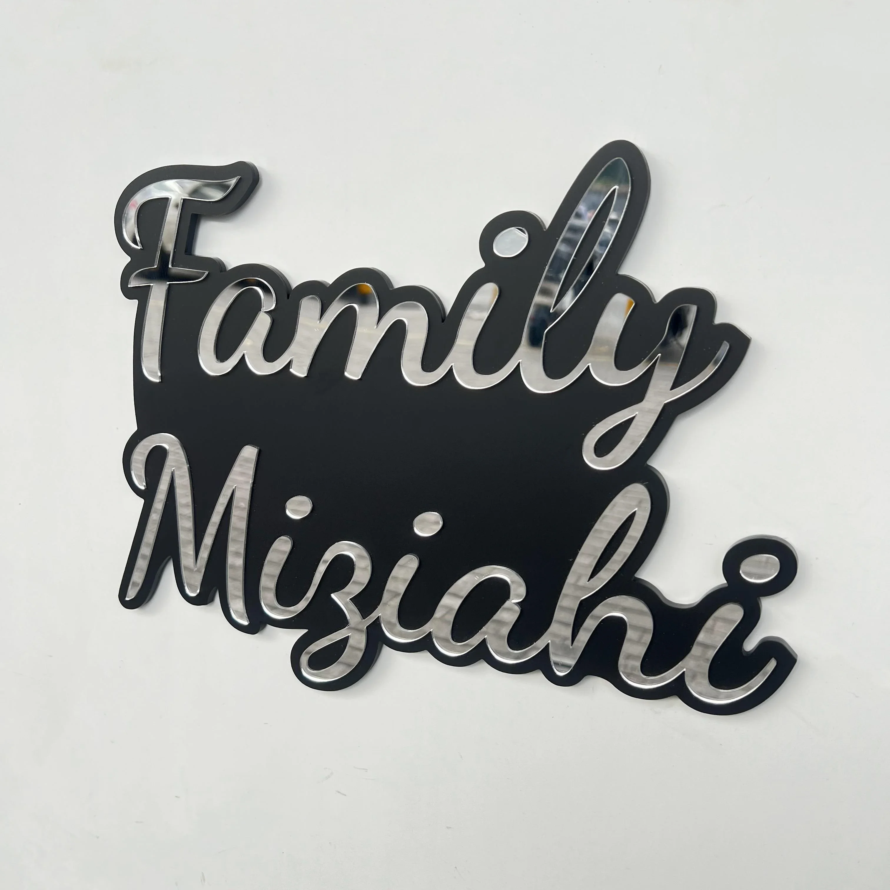 Customizec Entrance Sign for Home Acrylic Door Plaque Nursery Wedding Birthday Party Decoration Wall Decor Custom Hebrew Sign