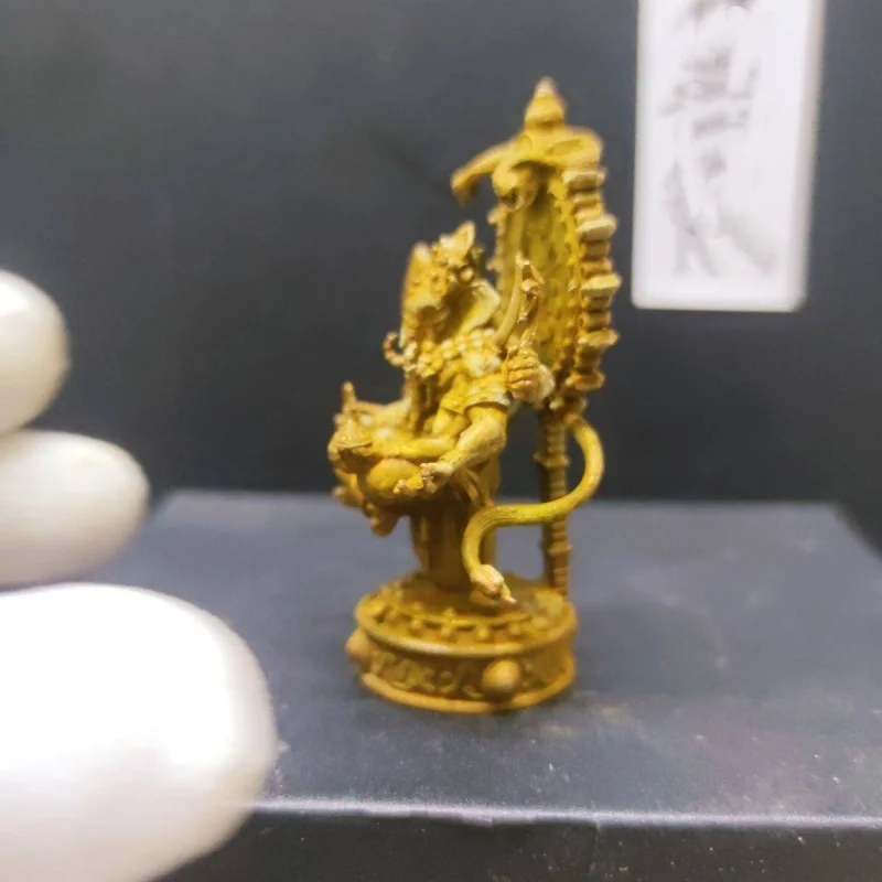 Southeast Asian Ganesha Thai style Buddha statue mini elephant head god decoration handle piece exquisite handicraft