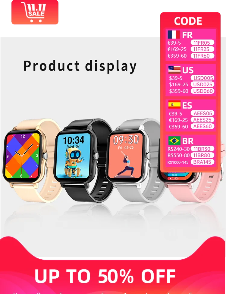 

1.83 inch full touch screen sports and fitness smartwatch men women gift Bluetooth call music digital smartwatch wristwatch