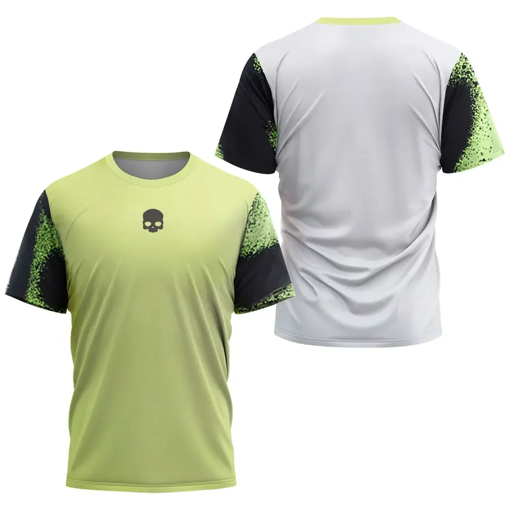 

The 2025 summer men's round-neck training suit, plate-style quick-drying T-shirt, is lightweight, soft and comfortable