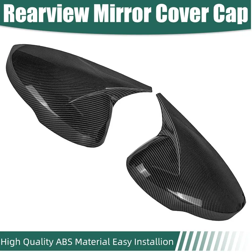 Rearview Mirror Covers Fit For Honda Civic 11th 2022  Glossy Black Side Car Mirror Protective Cover