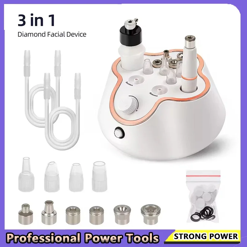 Professionelle Diamant-Mikrodermabrasionsmaschine für den Heimgebrauch, Gesichtspeeling, Schönheitspeeling, Tiefenreinigung, Hautpflege-Werkzeug