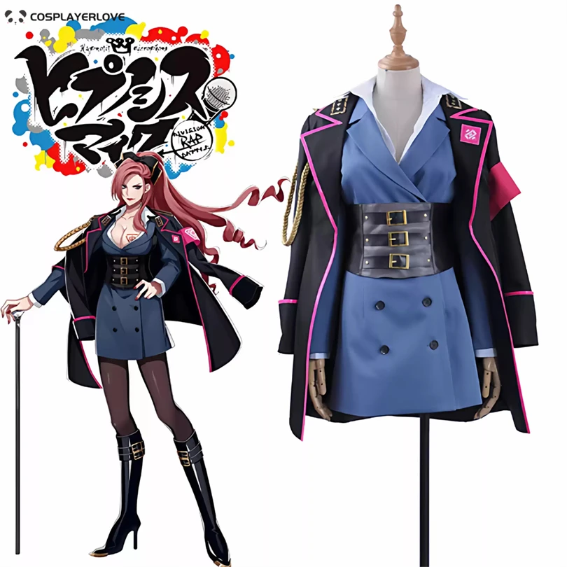 

Hypnosis Mic Division Rap Battle Ichijiku Kadenokoji Cosplay Costume Uniform Halloween Christmas Carnival Party Suit