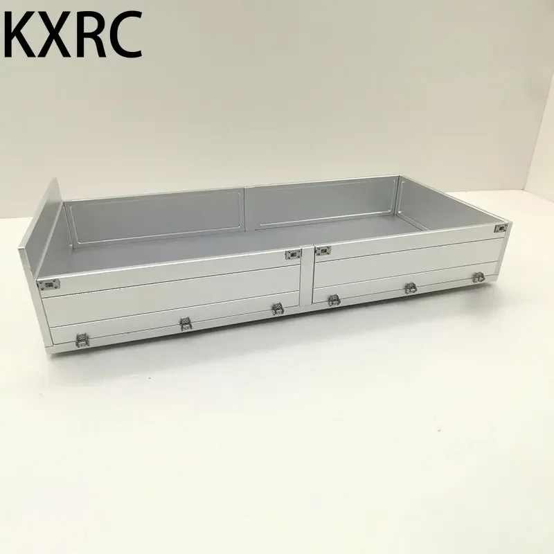 Metal Aluminum Alloy Cargo Bucket Upgrade Part for 1/14 Tamiya RC Truck Trailer Tipper Scania 770S R620 Actros 3363 Volvo MAN