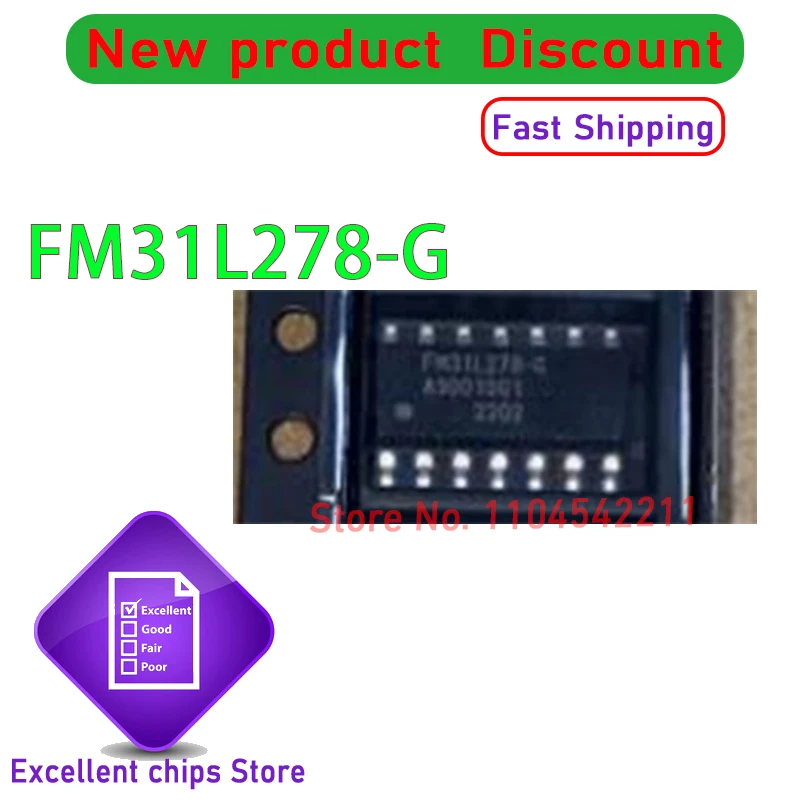 

10 шт./лот FM31L278-G sop14 FM31L278 новый оригинал
