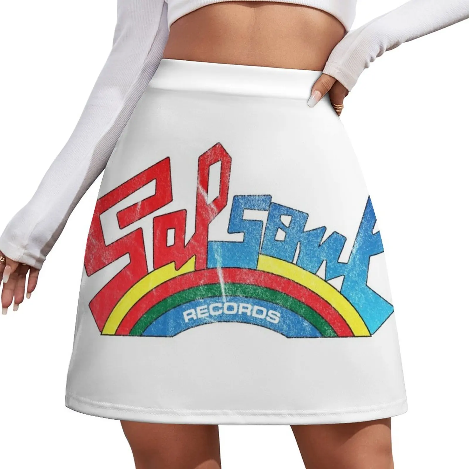 

Salsoul Records Mini Skirt Woman clothing summer outfits for women 2025 korean skirt