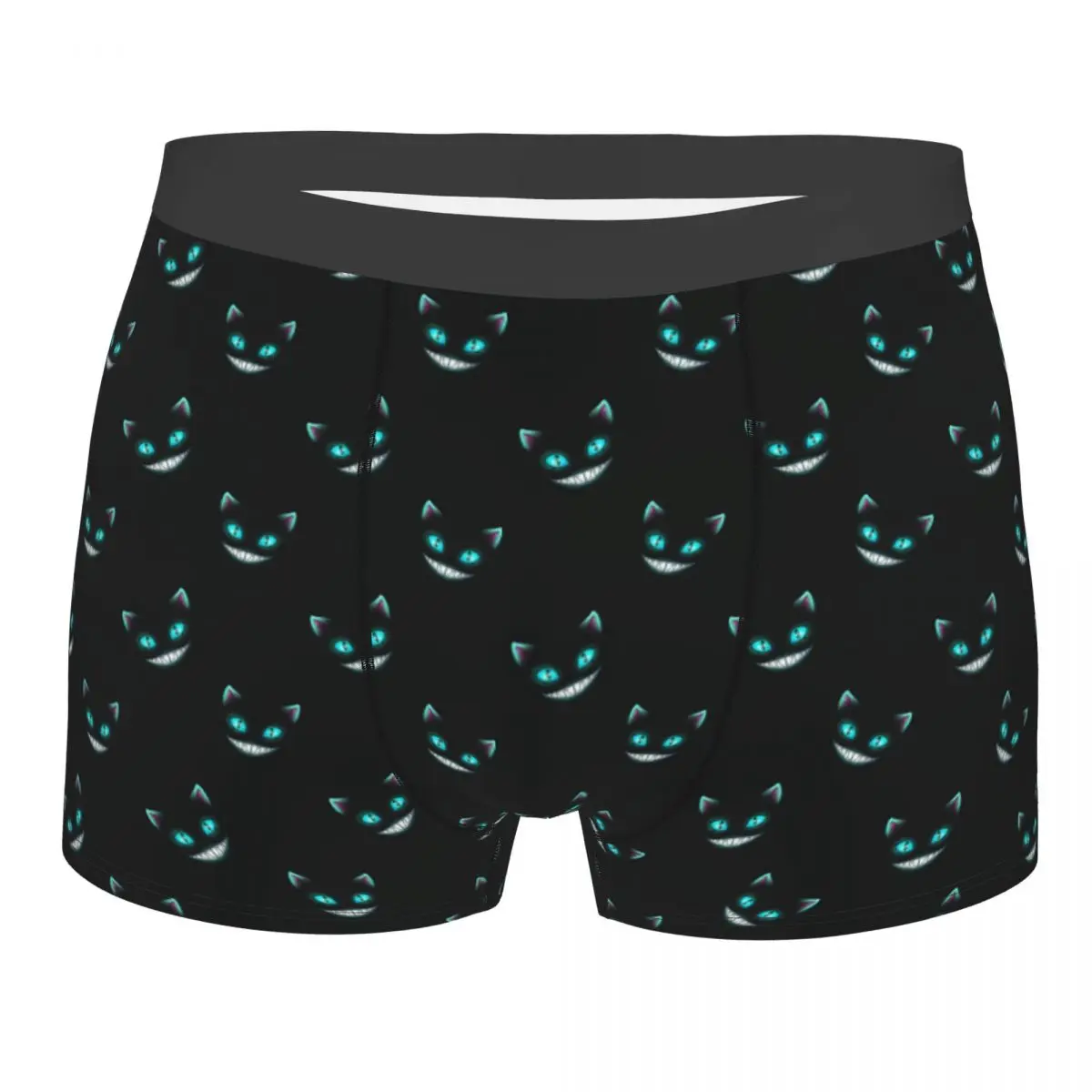 

Alice In Wonderland Boxer Shorts Men 3D Printed Male Stretch Cheshire Cat Underwear Panties Briefs